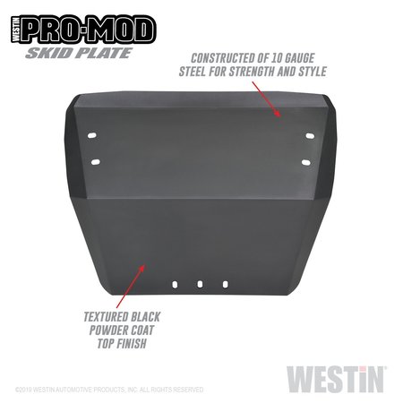 Westin Outlaw/Pro-Mod Skid Plate 58-71085